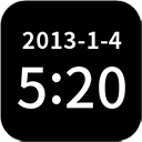 简黑时钟软件v9.1安卓手机版