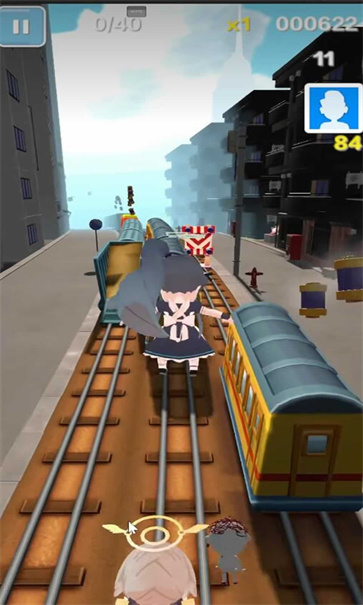 蔚蓝跑酷