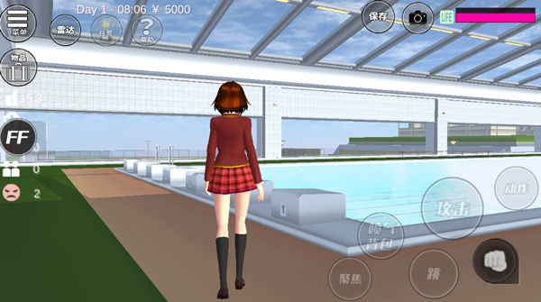 樱花校园模拟器英文版(SAKURA SCHOOLSIMULATOR)