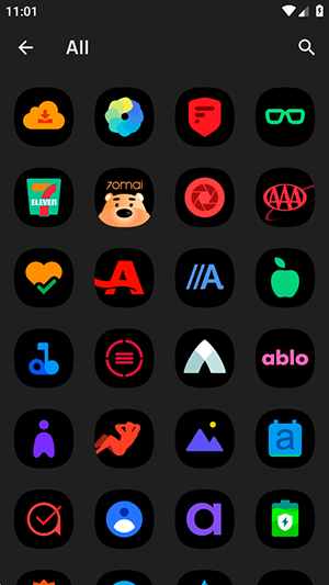OneBlack图标包下载最新版-OneBlack图标包安卓下载免费版v8.0