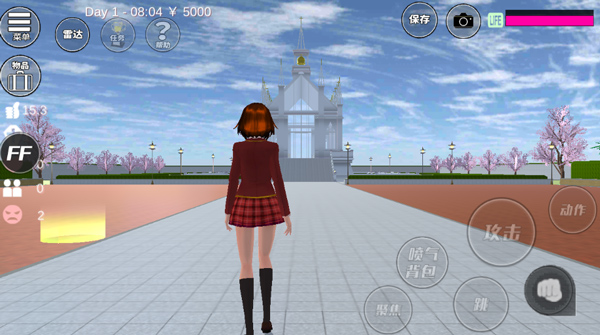 樱花校园模拟器英文版(SAKURA SCHOOLSIMULATOR)